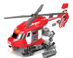 HELIKOPTÉRA HASIČI SVETLO A ZVUK