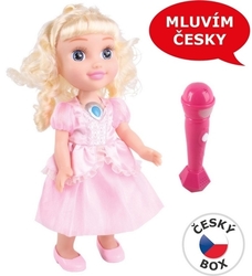 PANENKA RŮŽENKA KARAOKE 35CM * !!!!!  SLEVA -50% !!!!!