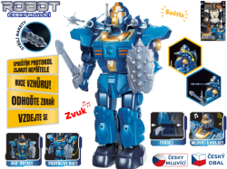 ROBOT 33CM CHODÍCÍ MLUVÍ ČESKY *