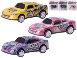 ZÁVODNÍ AUTO 10CM KOV*