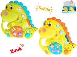 DINOSAURUS 16CM ZVUK A SVĚTLO