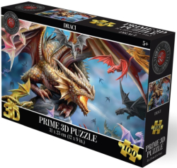 PUZZLE 3D DRACI 100KS *