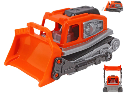 BULDOZER ORANŽOVÝ 31CM PLAST !!!!  SLEVA -20% !!!!