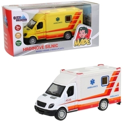 AMBULANCE KOVOVÁ 12CM*