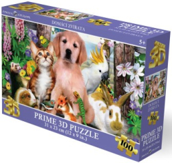 PUZZLE 3D DOMÁCÍ ZVÍŘATA *