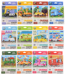 PUZZLE DOPRAVA 20 KS*